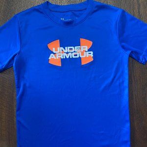 Under Armour Boys Shirt Size 7 EUC